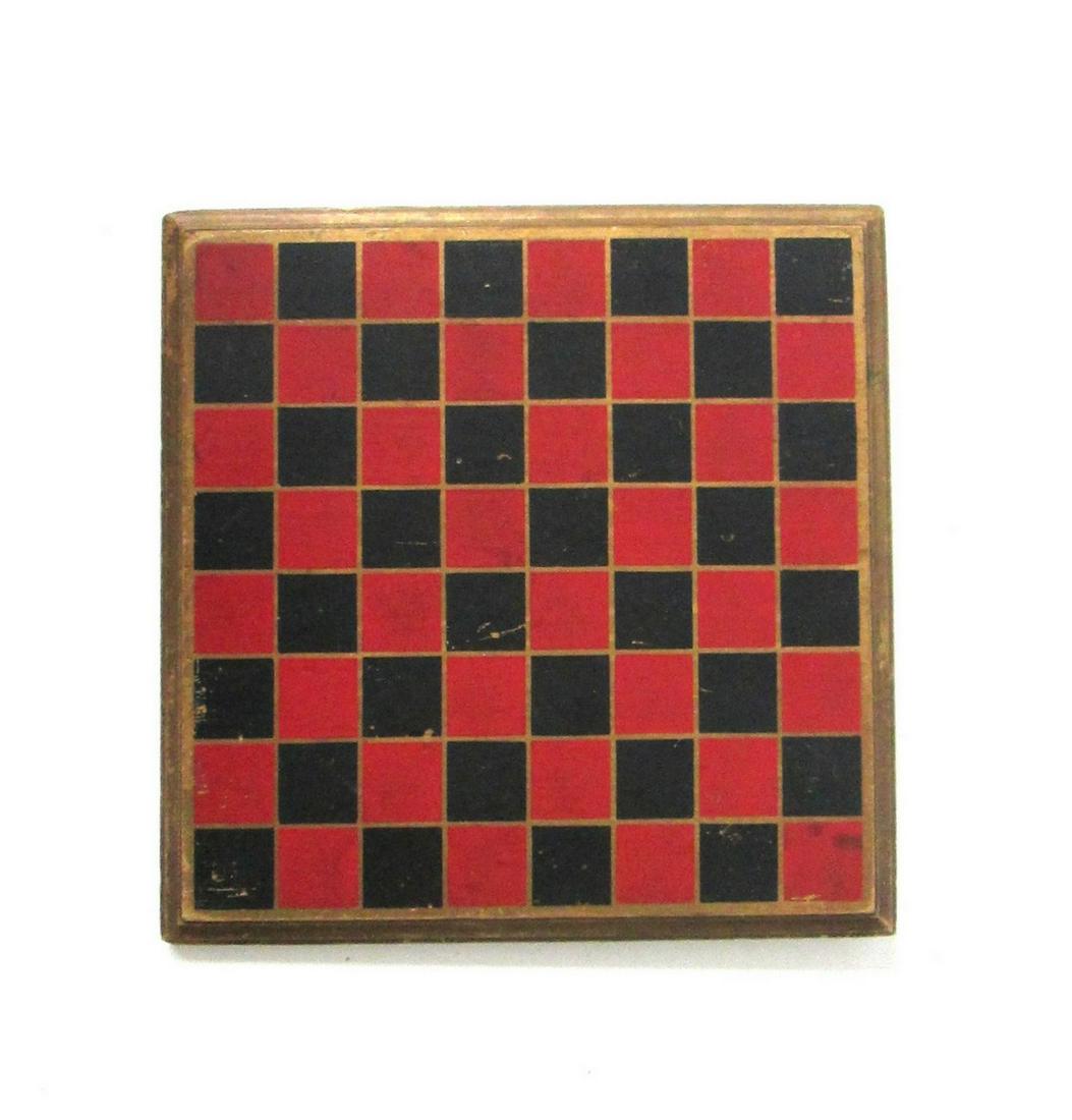 19th C Painted Checkerboard (1 of 10)