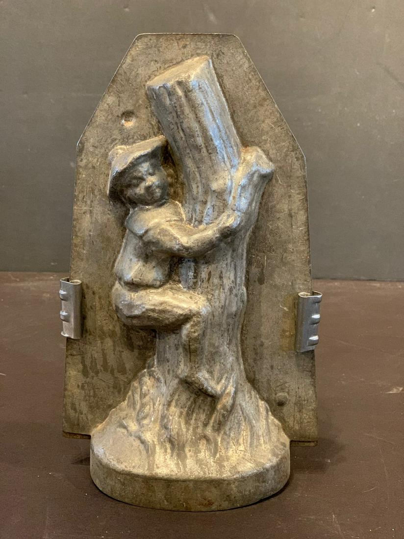 Late 19thc Jack-In-The-Beanstalk Chocolate Mold, (1 of 6)