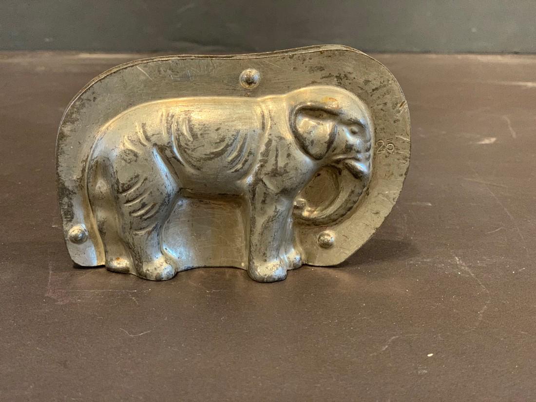 Elephant Chocolate Mold, early 20th c (1 of 3)