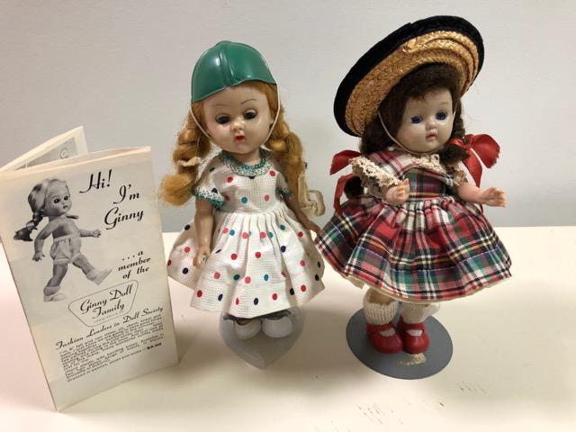 Two Vogue Ginny Dolls In Original Tagged Vogue Clothes (1 of 2)