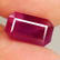 10,13 cts Big Untreated Natural Octagon Purple Red Ruby