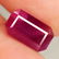 10,13 cts Big Untreated Natural Octagon Purple Red Ruby - 2