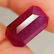 10,13 cts Big Untreated Natural Octagon Purple Red Ruby - 3