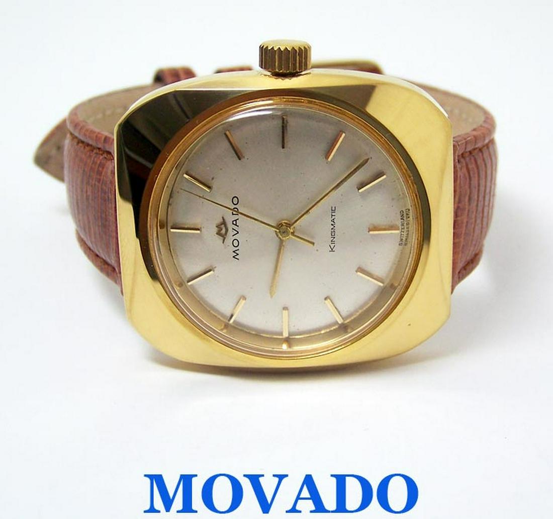 Vintage Gold MOVADO KINGNATIC Automatic Watch 1960s Cal: Description Vintage Gold MOVADO KINGNATIC Automatic Watch 1960s Cal 531 * EXLNT* SERVICED This Men's Movado watch is Swiss made. Great presen