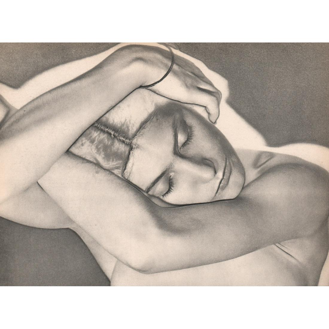 MAN RAY - Natacha, Partial Solarization - Nude: Artist: MAN RAY Print Title: Natacha, Partial Solarization From a now rare French portfolio printed in the 1930s Medium: Sheet-fed Gravure Printing Date: 1930's Printed in France Image size approx: 6.