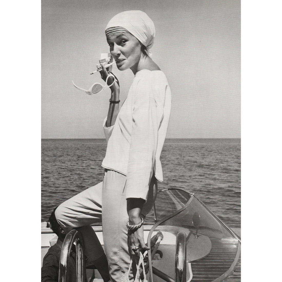 RICHARD AVEDON - Liz Pringle, Jamaica 1959: Artist: RICHARD AVEDON Print Title: Liz Pringle, Jamaica 1959 Isobel Ann Benn (1929-2012), Liz Benn, a leading post-war fashion model; at the age of 19 she married John Pringle, with whom she develope