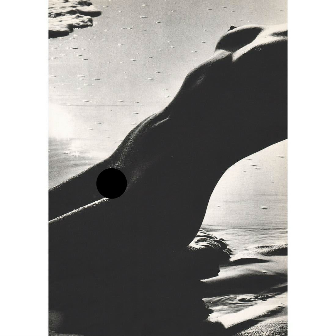 LUCIEN CLERGUE - Nude: Artist: LUCIEN CLERGUE Print Title: Nude Medium: Sheet-fed Gravure Printing Date: 1970's Printed in France Image Size: 13 X 9.5 inches Lucien Clergue (1934- 2014) was a French photographer. He was Cha