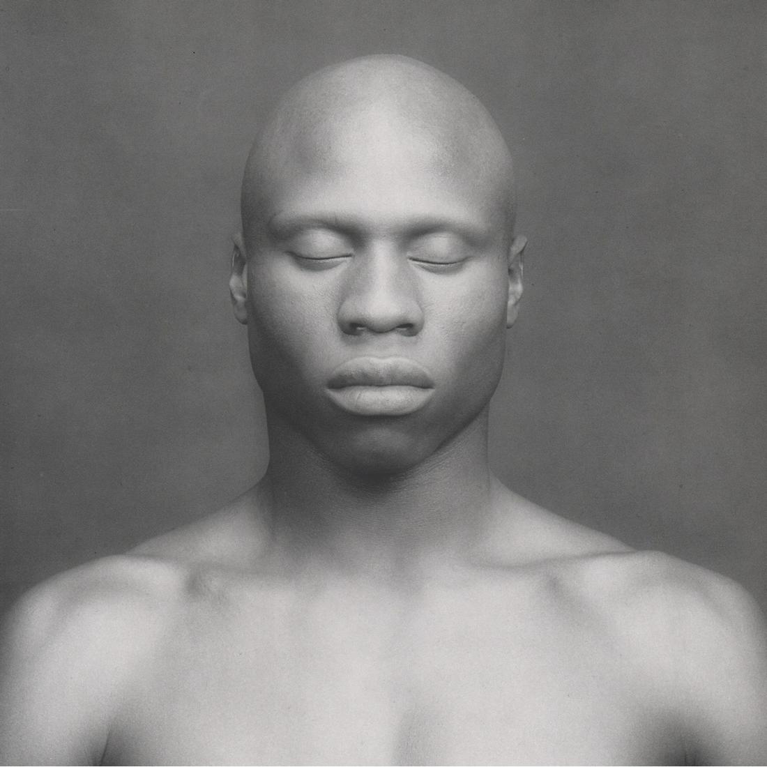 ROBERT MAPPLETHORPE - Ken Moody, 1983: Artist: ROBERT MAPPLETHORPE Print Title: Ken Moody, 1983 Medium: Sheet-fed Gravure Printing Date: 1980's Printed in Japan Image size approx. 10 X 10 inches Robert Mapplethorpe was an American photogra