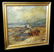 1910s Oil Painting "Cart by River" by George Overbury - 2