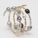 18 kt. Tricolour Gold - Keshi Tahitian Pearls - Ring - 5