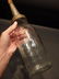 Golden Fleece Glass Motor Oil Bottle with Spout