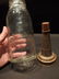 Golden Fleece Glass Motor Oil Bottle with Spout - 9