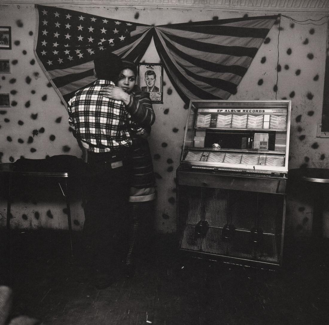 BRUCE DAVIDSON - From East 100th Street, 1968: Artist: BRUCE DAVIDSON Print Title: From East 100th Street, 1968 Medium: Photo-lithograph Printed 1980’s in Japan Image size (inches) approx. 9 x 9” Reserve: $25.00 Shipping: Domestic: Flat-rate o