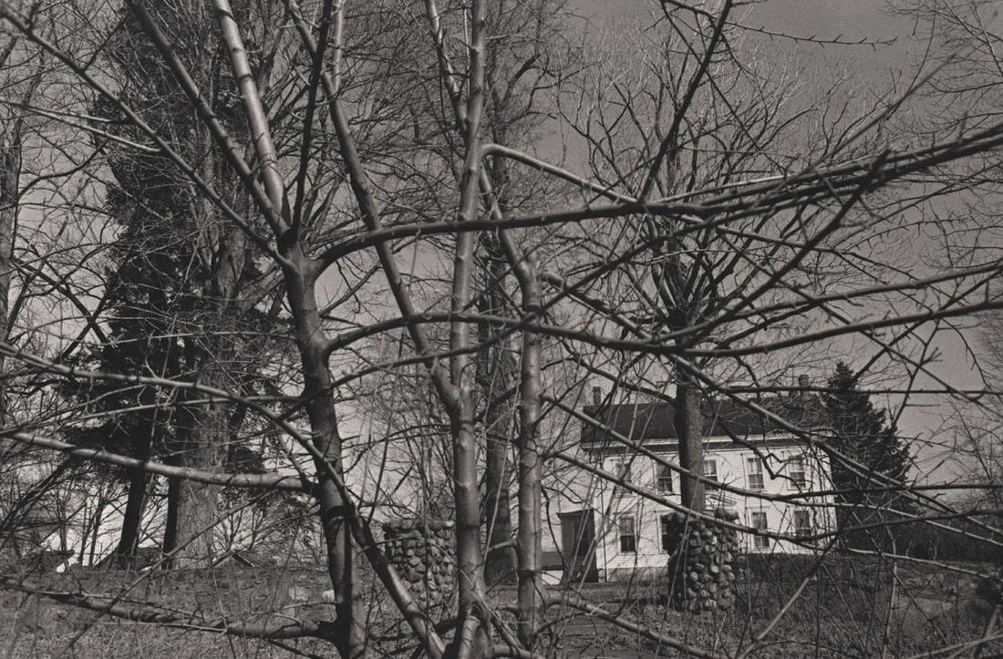 LEE FRIEDLANDER - Pomona, New York, 1975: Artist: LEE FRIEDLANDER Print Title: Pomona, New York, 1975 Printing Date: 1970’s Medium: Photo-lithograph Printed in: The US Image size (inches) approx. 6.5 x 8.5” Lee Friedlander is an American
