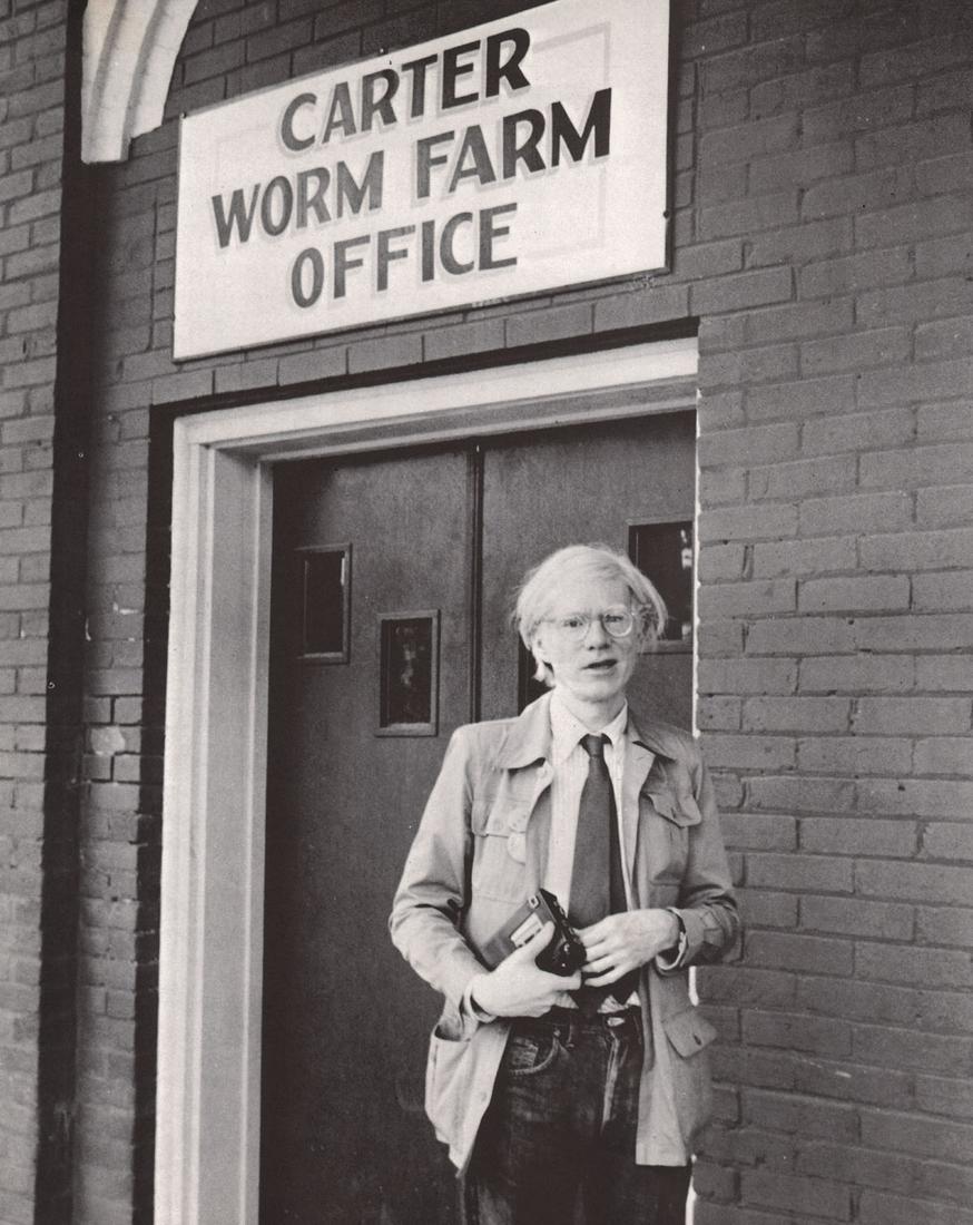 ANDY WARHOL - Self portrait in Plains GA (1 of 1)