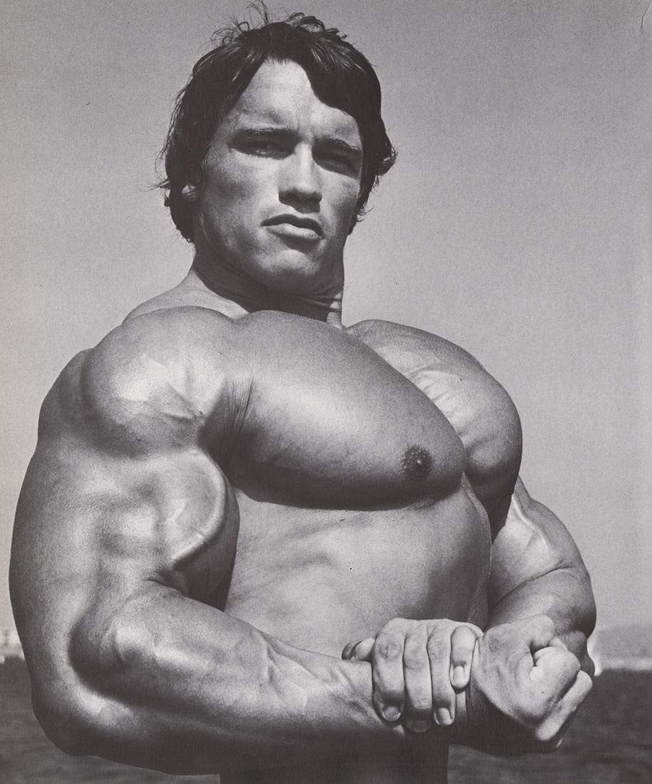 ART ZELLER - Arnold Schwarzenegger, 1971 (1 of 1)