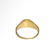 Medieval Triple Gold Ring with Rubies and Emerald, - 5