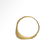 Medieval Triple Gold Ring with Rubies and Emerald, - 6