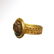 Roman Gold Ring with Bronze Medusa Cameo - 2