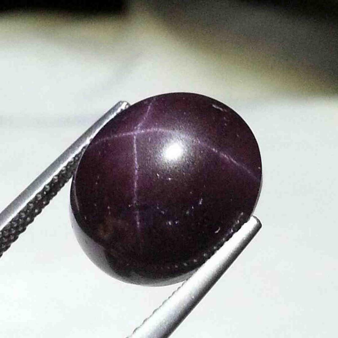 Natural Four Ray Star Garnet 23.03 ct (1 of 6)