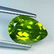 3.38 ct Natural Peridot Pear Cut