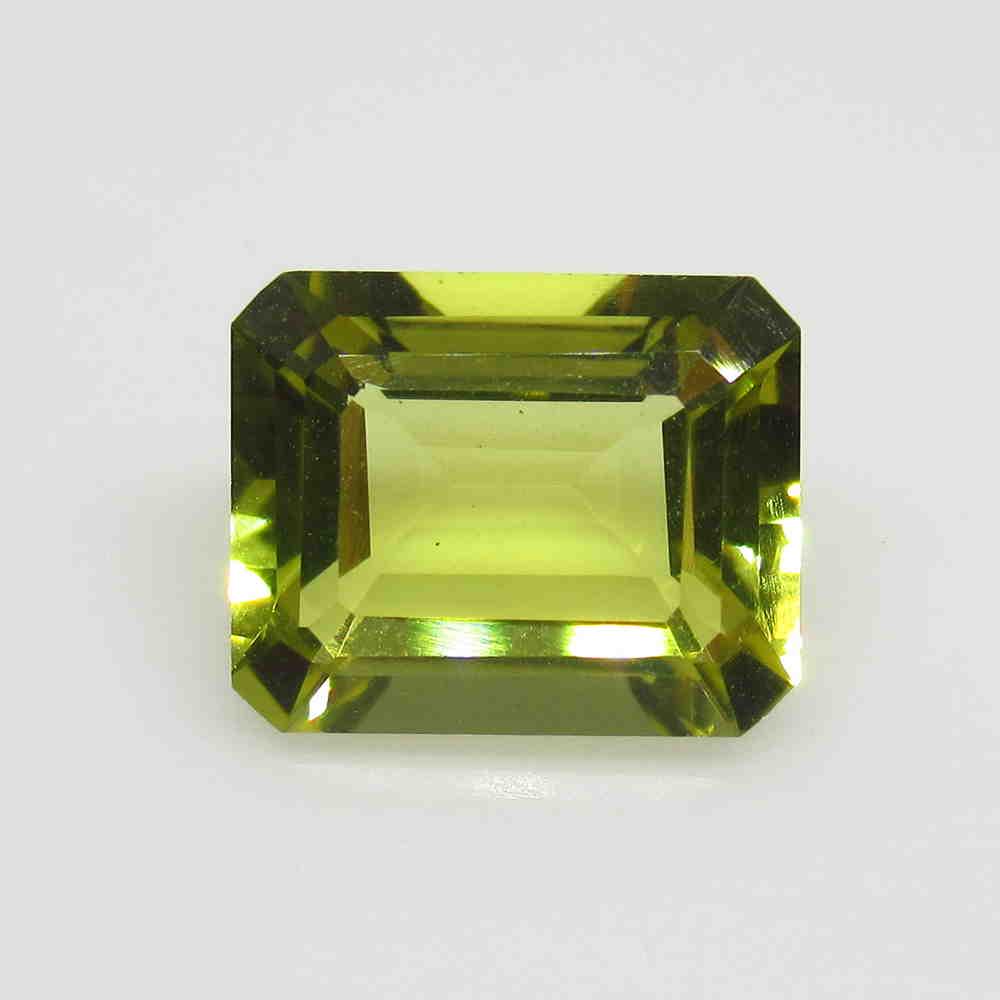 3.85 Ctw Natural Lemon Quartz Octagon Cut (1 of 2)