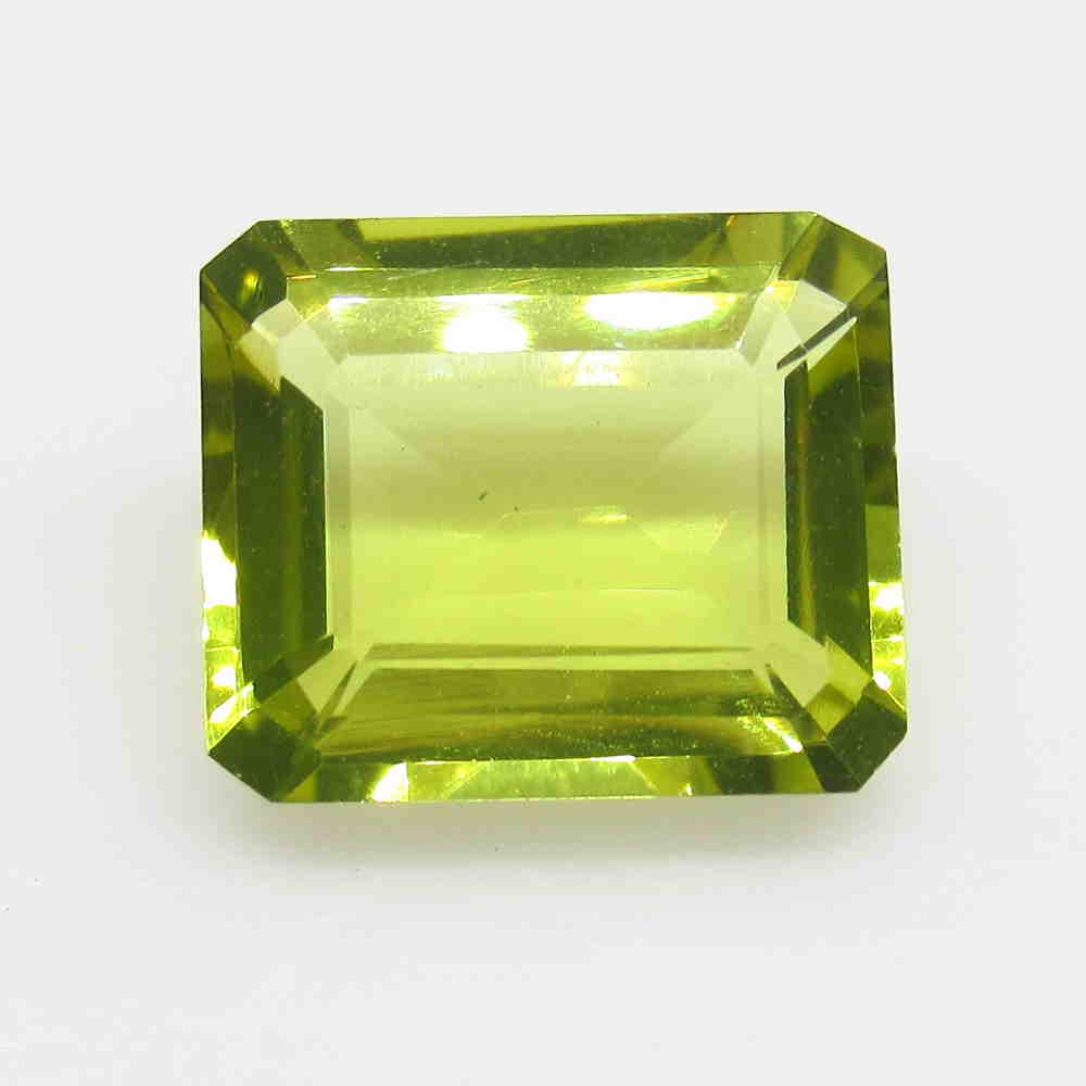 5.17 Ctw Natural Lemon Quartz Octagon Cut: No Reserve! Title: 5.17 Ctw Natural Lemon Quartz Octagon Cut Stone Clarity: VVS Gemstones: Lemon Quartz Carat Weights: 5.17 Size/Dimensions: 12.00 x 10.00 x 5.50 mm Additional Information: Good Luster