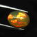 1.16 Ctw Natural Ethiopian Multi-Color Fire Opal Oval