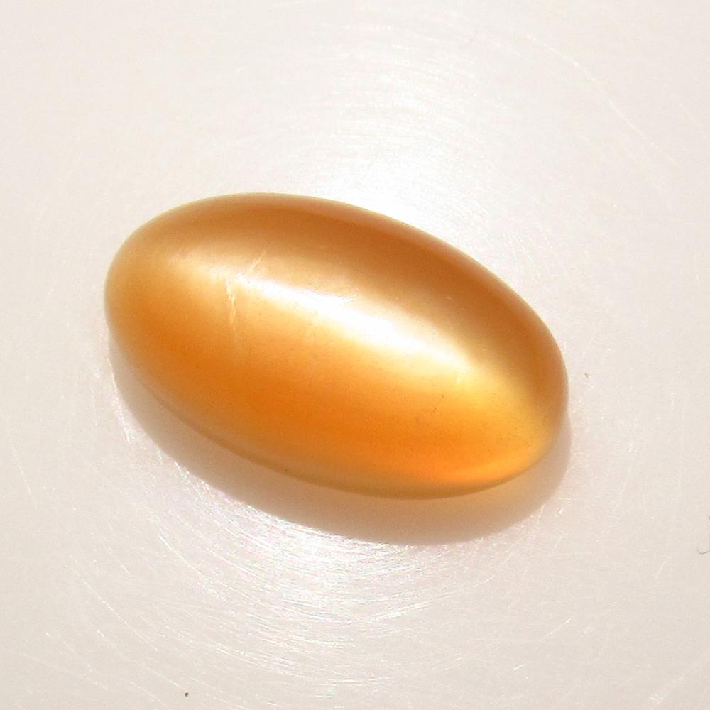 6.96 Ct Natural Sharp Line Moonstone Oval Cab (1 of 2)