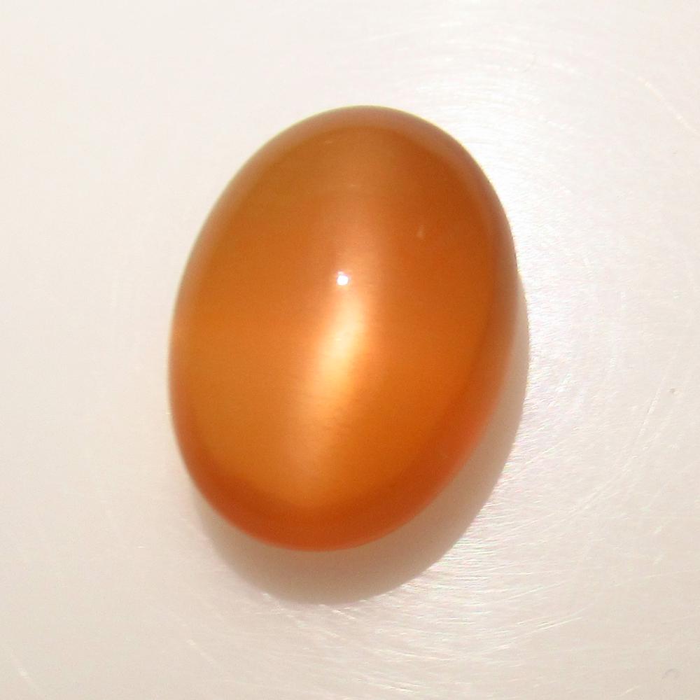 7.13 Ct Natural Orange Moonstone Oval Cab: No Reserve! Title: 7.13 Ct Natural Orange Moonstone Oval Cab Stone Clarity: Transparent Gemstones: Natural Moonstone Carat Weights: 7.13 Size/Dimensions: 15.00 x 10.90 x 6.60 mm Additional Information