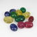 29.18 Ct Natural 12 Ruby Emerald Sapphire Beads