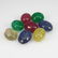 19.01 Ct Natural 8 Ruby Emerald Sapphire Beads