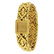 Bulgari 18 Karat Gold Trika Bracelet Watch BJ 07