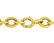 David Yurman Large Oval Link Choker Necklace in Yellow - 3