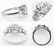 GIA 3.45ct Estate Vintage Oval Cut Diamond Three Stone - 3