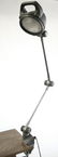 FRENCH MID CENTURY INDUSTRIAL FACTORY CLAMP LAMP LIGHT - 3