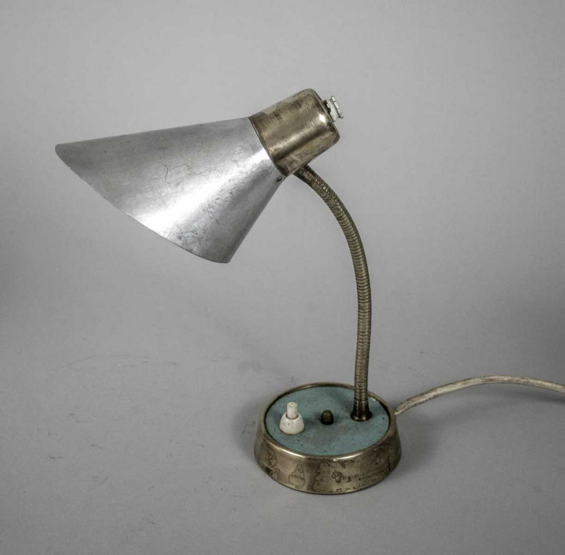 SMALL DESK LAMP FRENCH MODERNIST GUARICHE (1 of 3)