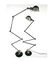 FRENCH INDUSTRIAL JIELDE MODERNIST LAMP DOMECQ FLOOR - 5