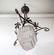 FRENCH ART DECO CHANDELIER MOLDED pressed GLASS MULLER - 3