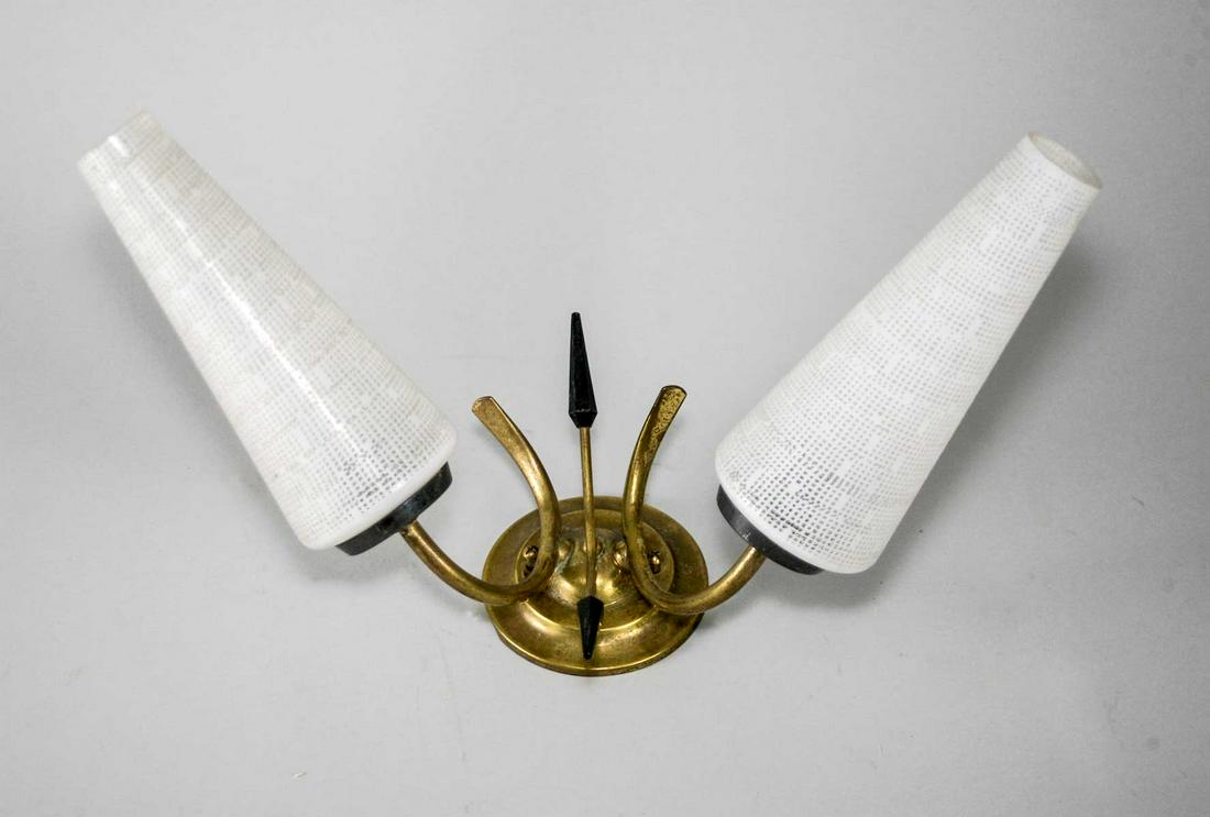 single FRENCH Midcentury modernist SCONCES BINY (1 of 3)