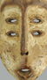 Rare four eyes LEGA Idimu Bwami wood Mask Congo Drc - 4