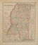 1855 Colton Map of Mississippi -- Mississippi