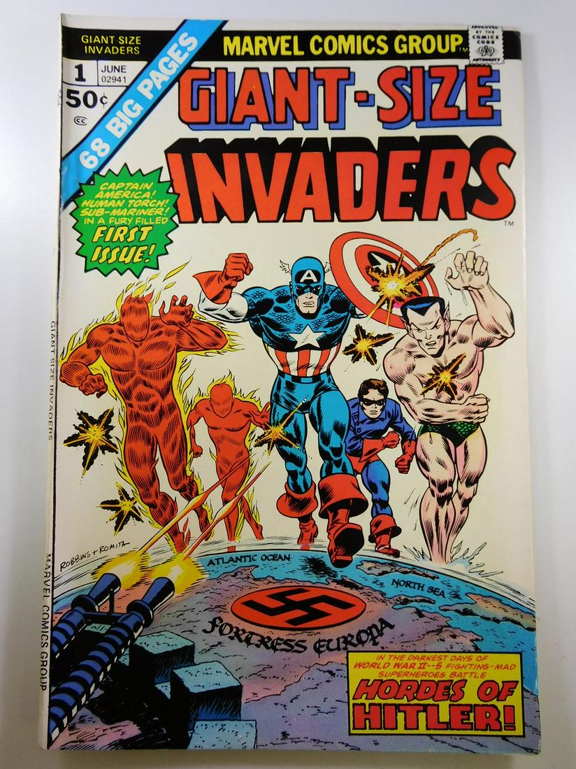 Giant-Size Invaders #1: No Reserve! Giant-Size Invaders #1. FN Shipping: Individual Comics: Flat-rate of $9.99 (1-8 comics) or $19.99 (9+ comics) to anywhere within the contiguous U.S. International: Foreign shipping rates a