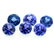 5.77 CTs Natural 6Pcs Round Tanzanite