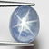 4.58 ct AIGS full report certified blue 6 rays star