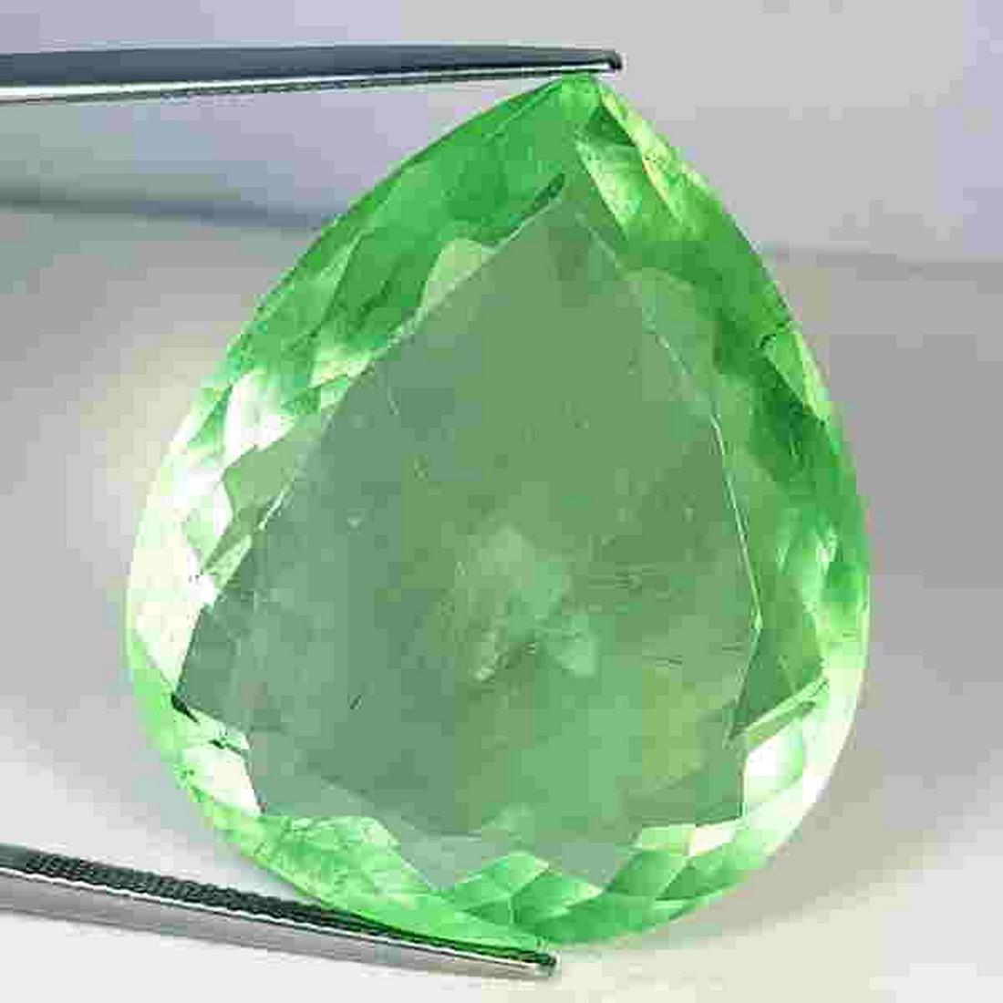 117.30 ct Natural Fluorite Colombian Emerald Color (1 of 6)