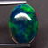 3,63 ct Natural Rainbow Black Opal 3,63 ct
