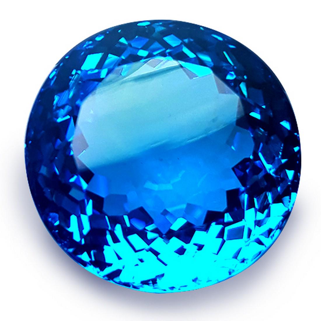 63.07 Cts Natural Round Topaz (1 of 5)