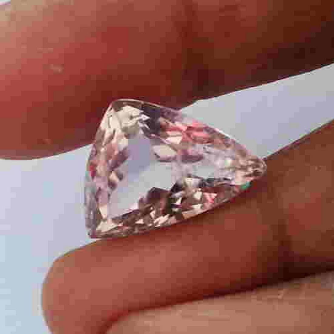 10.15 CTS NATURAL KUNZITE FANCY SHAPE LOOSE GEMSTONES (1 of 4)