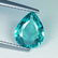 1.93 ct Natural Bluish Green Apatite Pear Cut